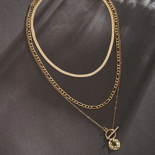 Retro Versatile Multi-layer Snake Chain